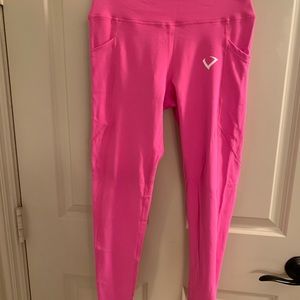 Hot pink leggings
